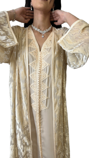 🧡 Laya Beige – La grâce subtile d’une élégance raffinée