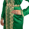 💚 Caftan Vert Malaki – Élégance impériale & détails dorés
