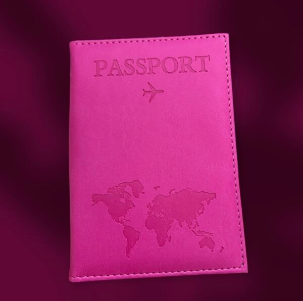 ✈️ Pochette Passeport “Voyage Chic” – Élégance & Protection en Couleurs